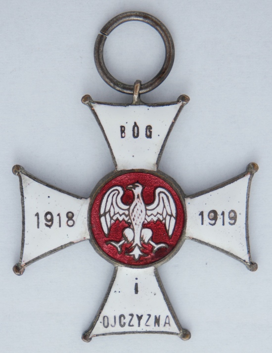 Auszeichnung „Tapferkeitskreuz” des Verbandes der ehem. Freiwilligen der Großpolnischen Streitkräfte